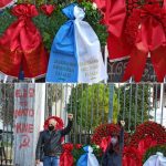 Δήλωση των Γιάννη Αναγνωσταρά και Άννας Μάγιας Σταυροπούλου, εκπροσώπων των Παρεμβάσεων στο ΔΣ της ΔΟΕ έξω από το αστυνομοκρατούμενο Πολυτεχνείο - κατάθεση στεφάνου από τη Διδασκαλική Ομοσπονδία