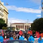 Απεργιακές συγκεντρώσεις σε Αθήνα, Θεσσαλονίκη, Χανιά ενάντια στον αντιλαϊκό προϋπολογισμό (15-12-2020) - φωτορεπορτάζ και βίντεο